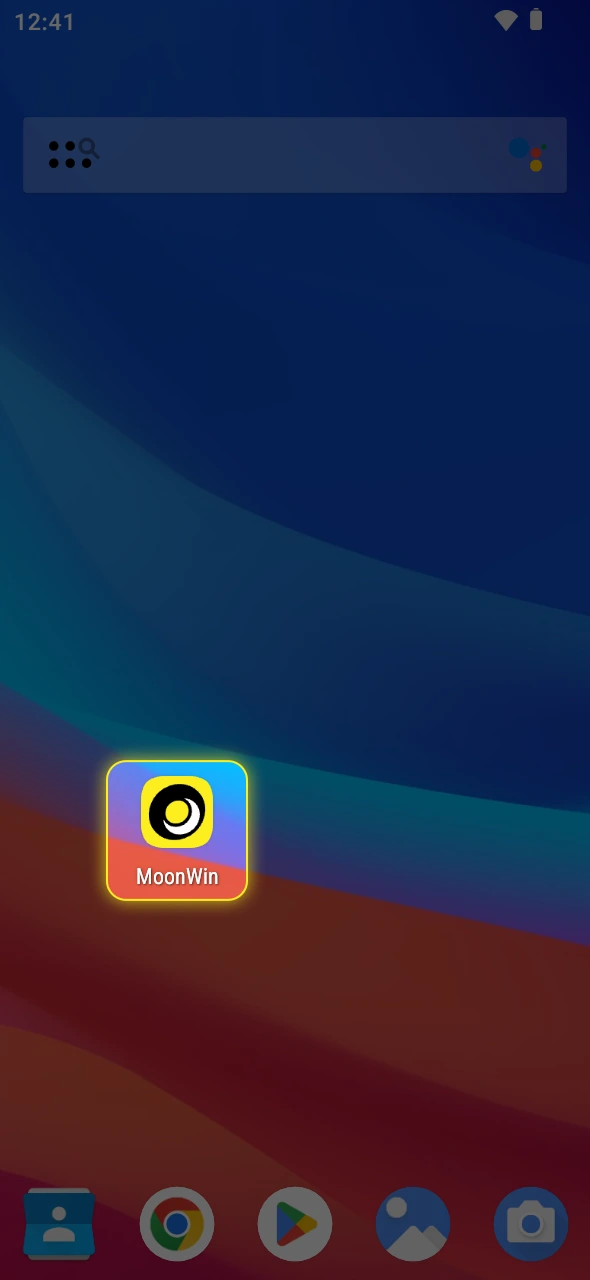 Start exploring exciting casino features inside the Moonwin Android app.