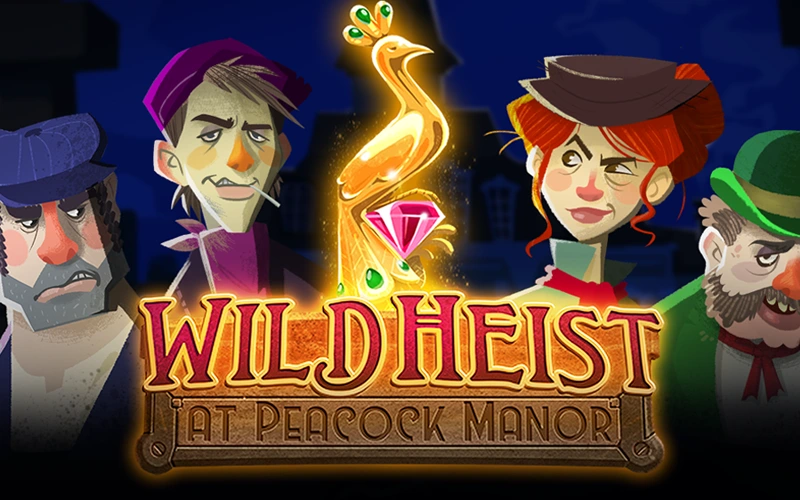 Launch new slot Wild Heist at Peacock Manor at Moonwin today.